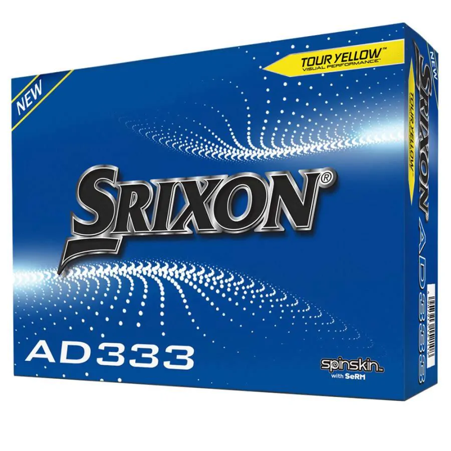 Srixon AD333 Golf Balls - Yellow 5 Srixon AD333 Golf Balls - Yellow - Image 3