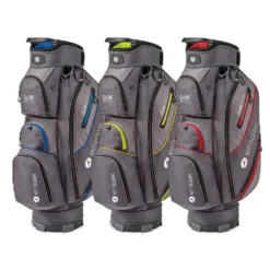 Motocaddy Club Series Cart Bag 2022 - Charcoal/Lime