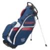 Wilson Staff Exo II Stand Bag - Navy/White/Red -Golf Shop exoiibluered 1