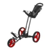 Sun Mountain Px3 Golf Cart - Magnetic Grey/Red -Golf Shop sm px3 g red