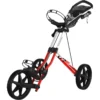 Sun Mountain 2022 SpeedCart V1R Push Cart - Fire Red/White -Golf Shop sm v1r fw 800