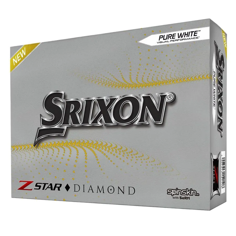 Srixon Z-Star Diamond Golf Balls 3 Srixon Z-Star Diamond Golf Balls