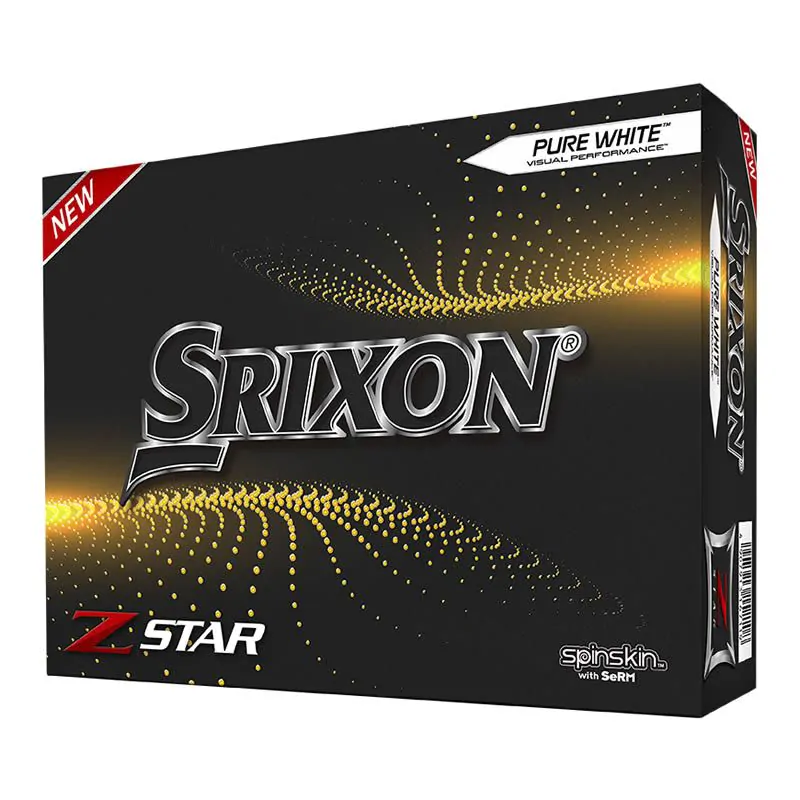 Srixon Z Star Golf Balls - White/Dozen 4 Srixon Z Star Golf Balls - White/Dozen - Image 2