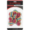 Golfers Club Stripe Practice Ball Pack -Golf Shop striped practice ball pack