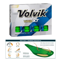 Volvik Vivid XT Golf Balls - Green