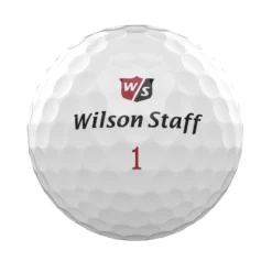 Wilson Staff DX2 Soft Golf Balls - White (3 Ball Pack) 5 Wilson Staff DX2 Soft Golf Balls - White (3 Ball Pack) -Golf Shop wgwp40400 dx2 soft white ballstamp 1