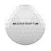 Wilson Staff DX2 Soft Golf Balls - White (3 Ball Pack) -Golf Shop wgwp40400 dx2 soft white sideseam 002 1