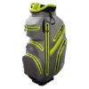 Wilson Staff Exo Dry Cart Bag - Charcoal/Citron/Silver -Golf Shop ws exodry char