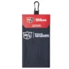 Wilson Staff Microfiber Trifold Towel -Golf Shop ws micro towel black