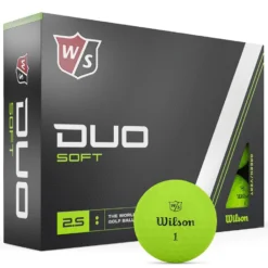 Wilson Staff Duo Soft Green Golf Balls - Dozen 9 Wilson Staff Duo Soft Green Golf Balls - Dozen -Golf Shop ws staff duo soft gre 1