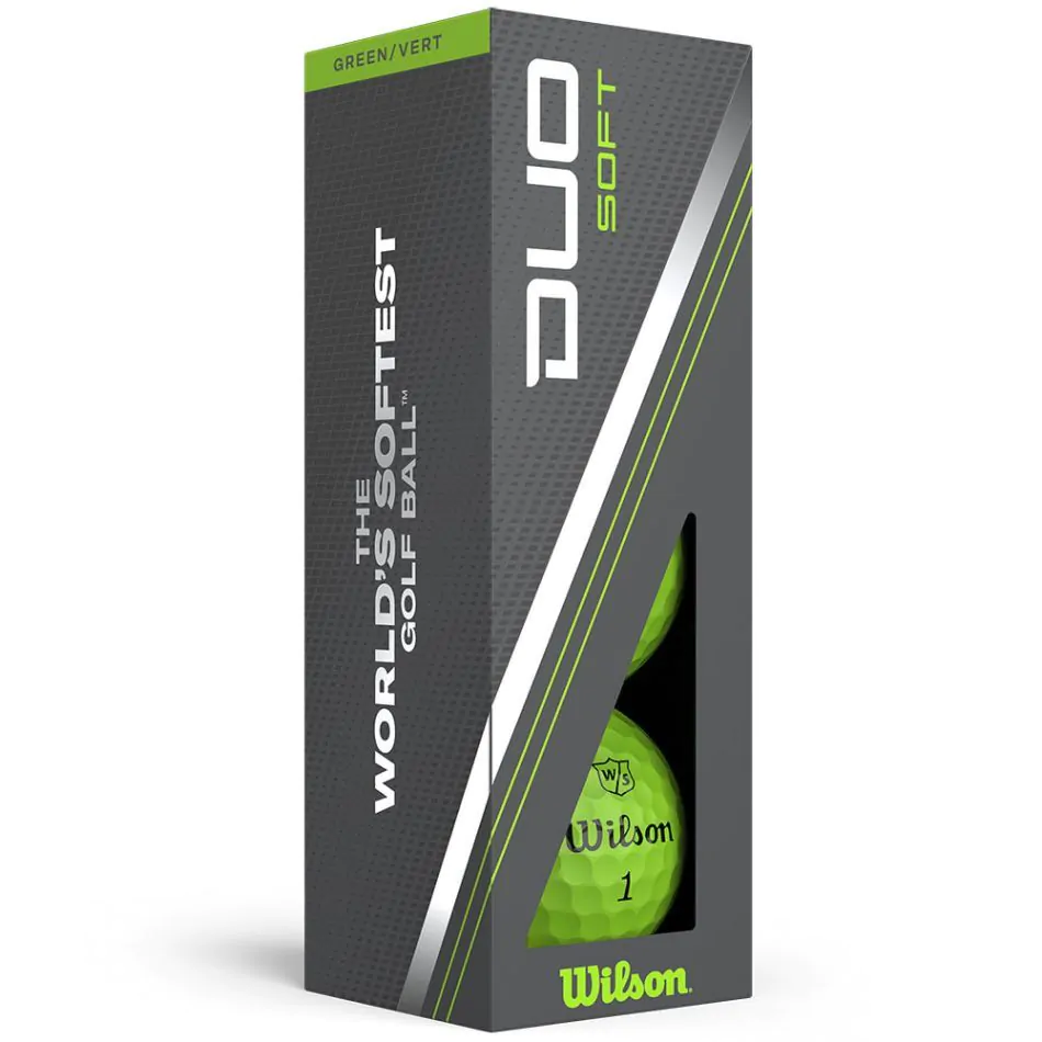 Wilson Staff Duo Soft Green Golf Balls - Dozen 5 Wilson Staff Duo Soft Green Golf Balls - Dozen - Image 3