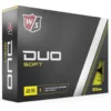 Wilson Staff Duo Soft Yellow Golf Balls - Dozen -Golf Shop ws staff duo soft yel 1